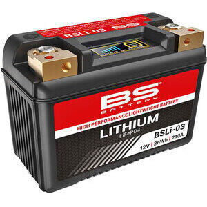 Batteria litio LiFePO4 BS Battery BSLi-03 12V-210A, 3Ah