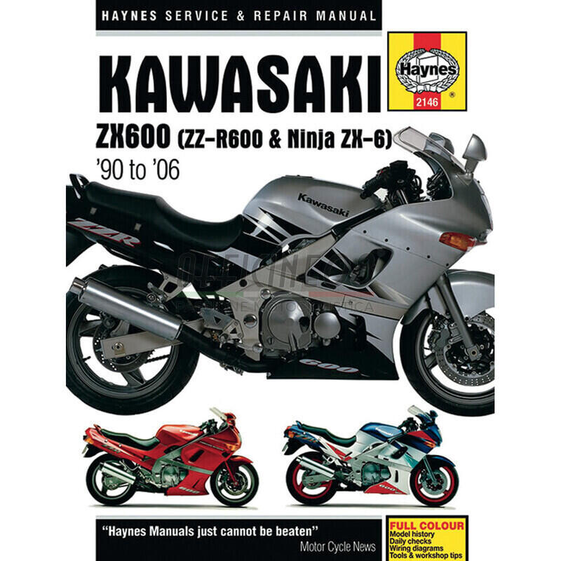 Workshop manual Kawasaki ZZR 600